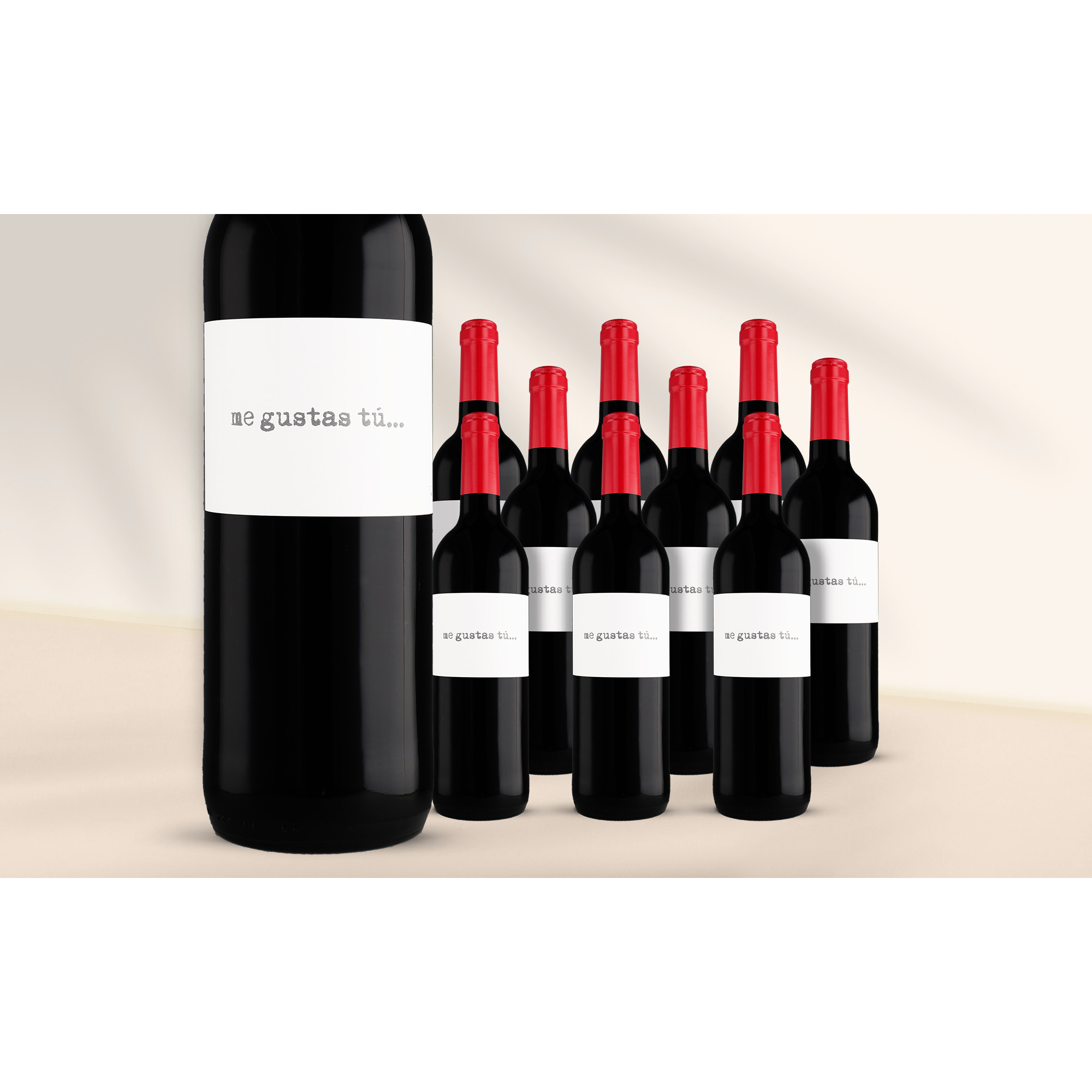 Image of Me gustas tú Tinto 2024 7.5L 13.5% Vol. Weinpaket aus Spanien