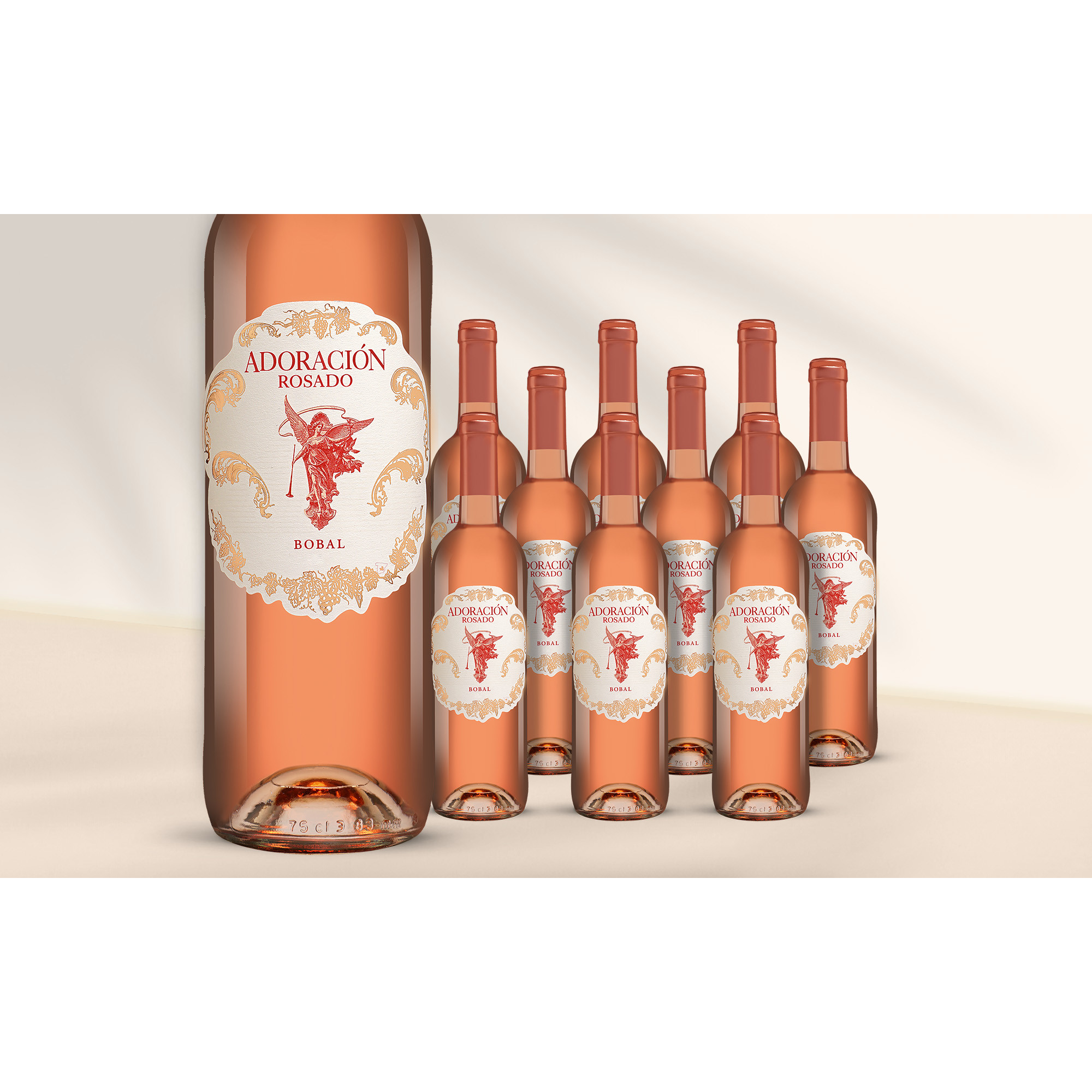 Image of Adoración Rosado 2025 7.5L 12.5% Vol. Weinpaket aus Spanien