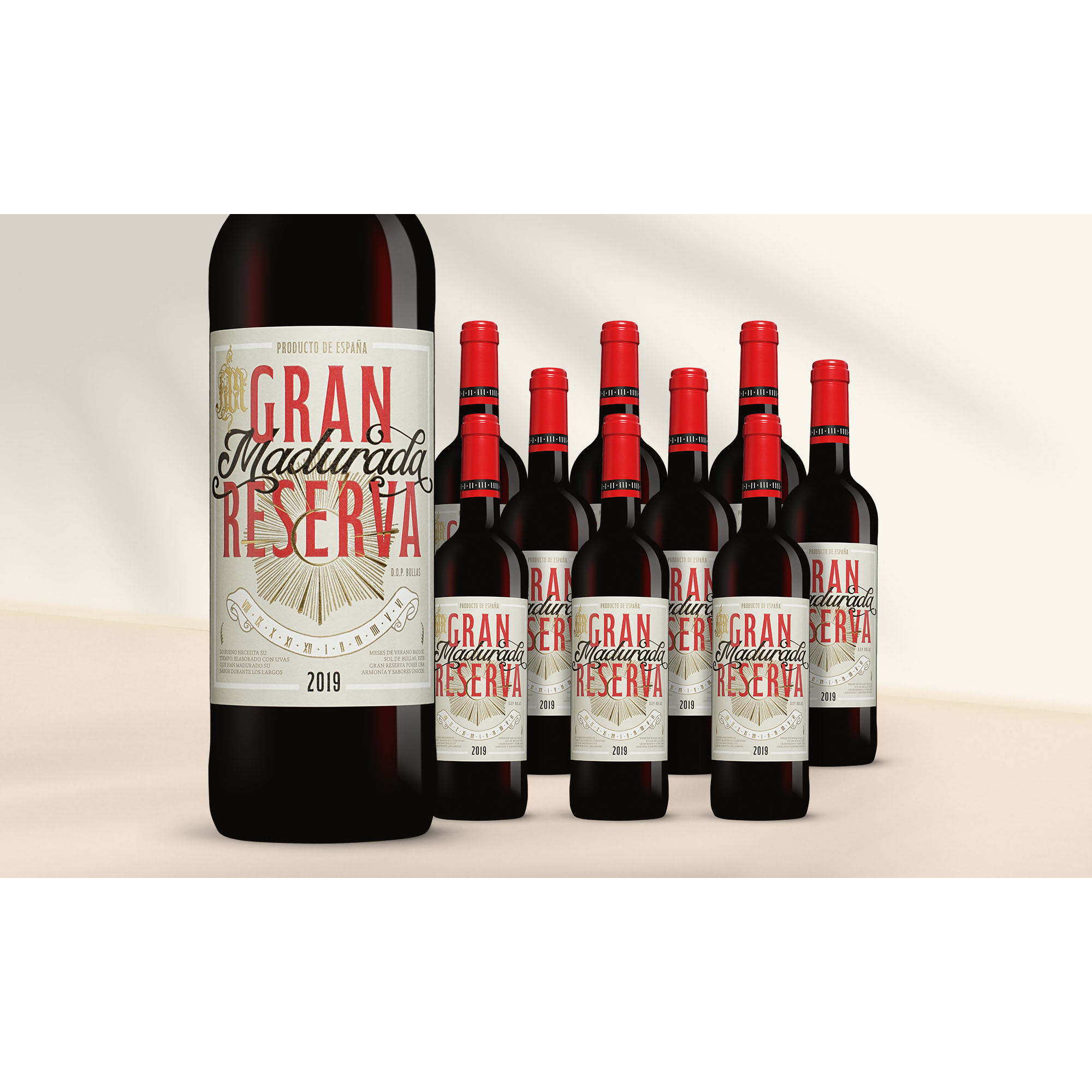 Madurada Gran Reserva 2019 7 14.5% Vol. Weinpaket aus Spanien