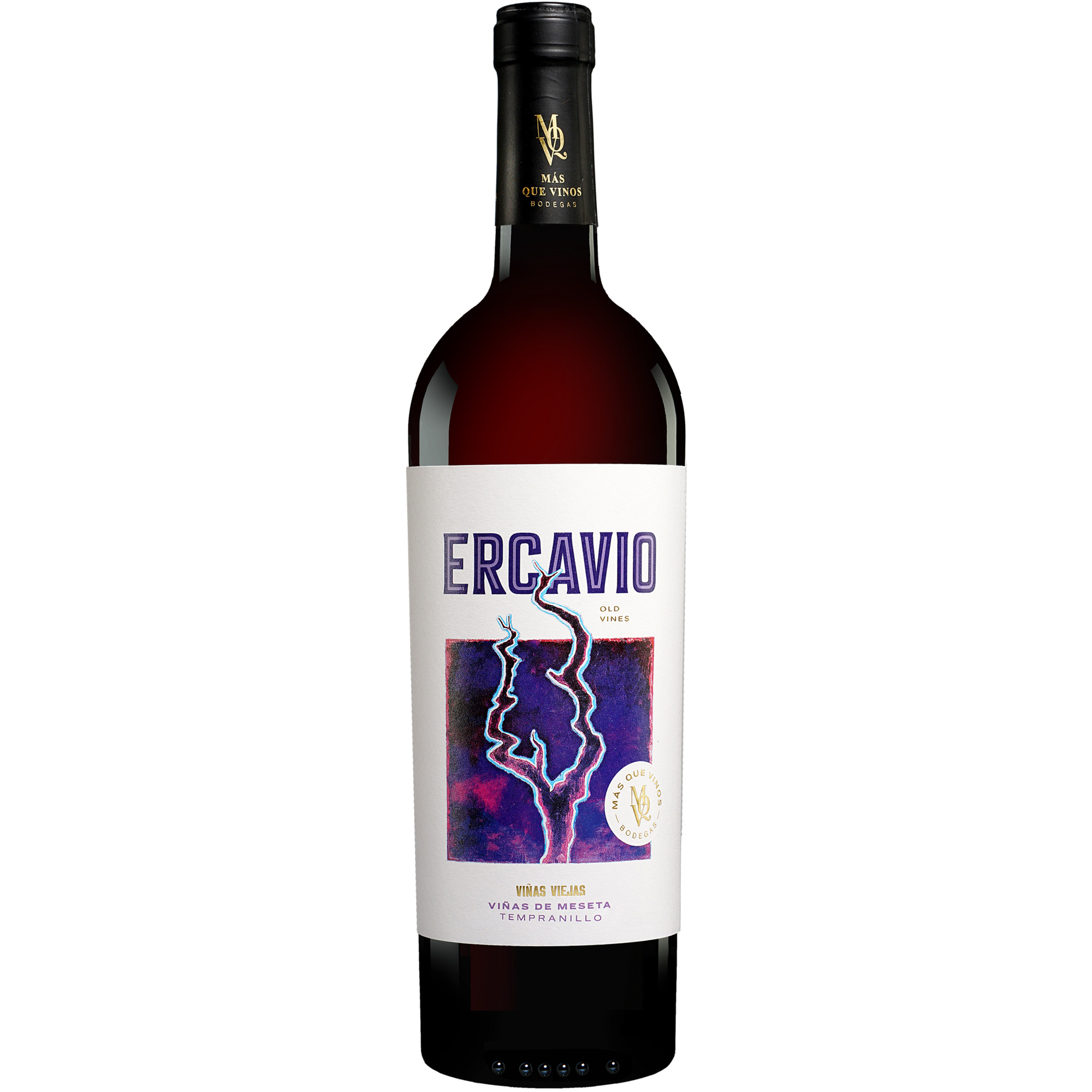 Ercavio Tempranillo Viñas de Meseta 2023 0 13.5% Vol. Rotwein Trocken aus Spanien
