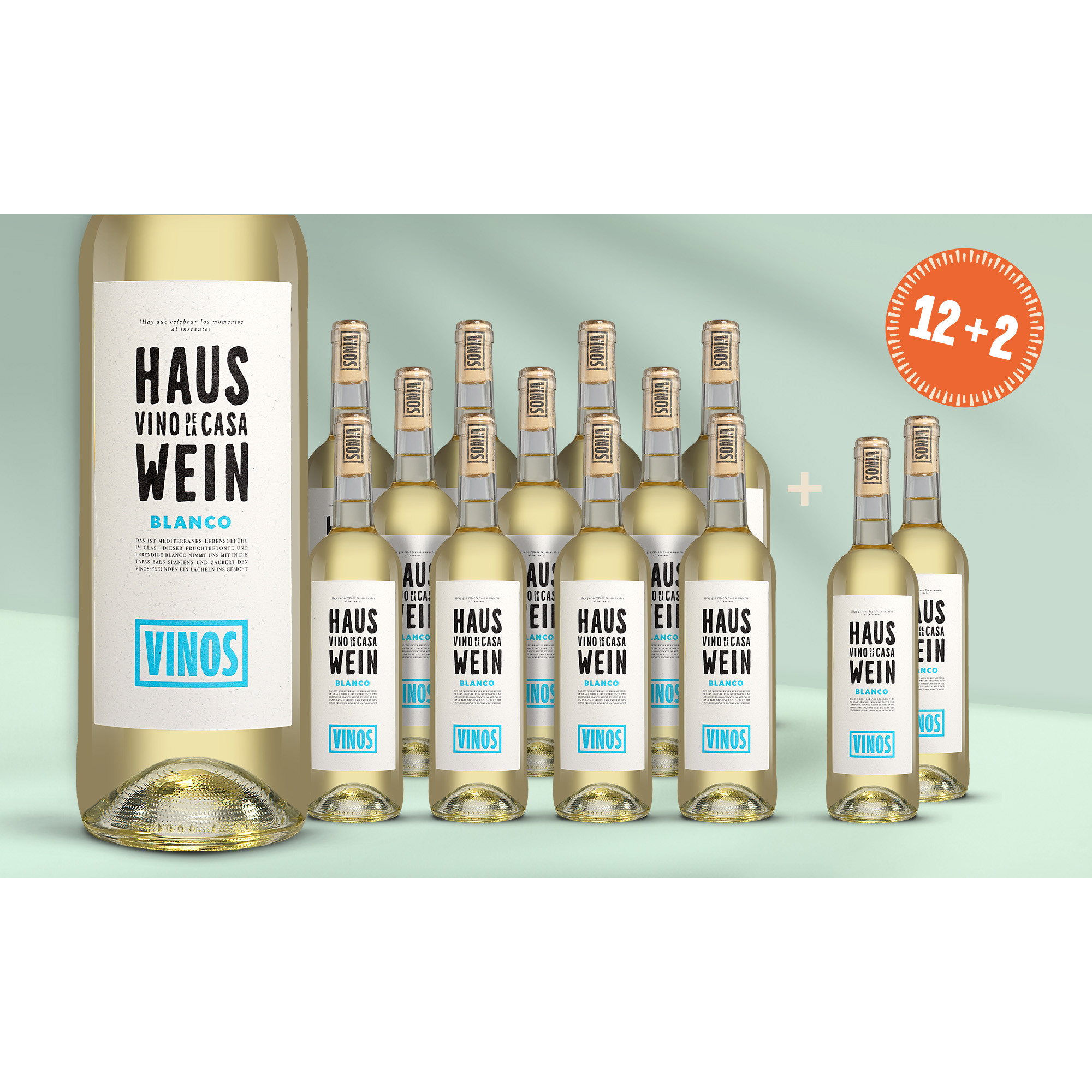 Image of Hauswein Blanco 10.5L 12.5% Vol. Weinpaket aus Spanien