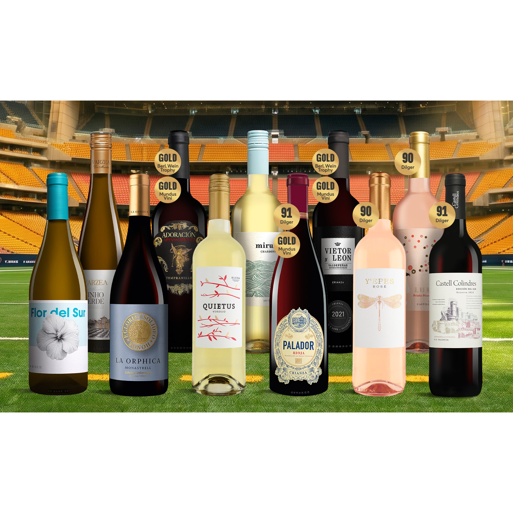 Die VINOS 11 8 Weinpaket aus Spanien