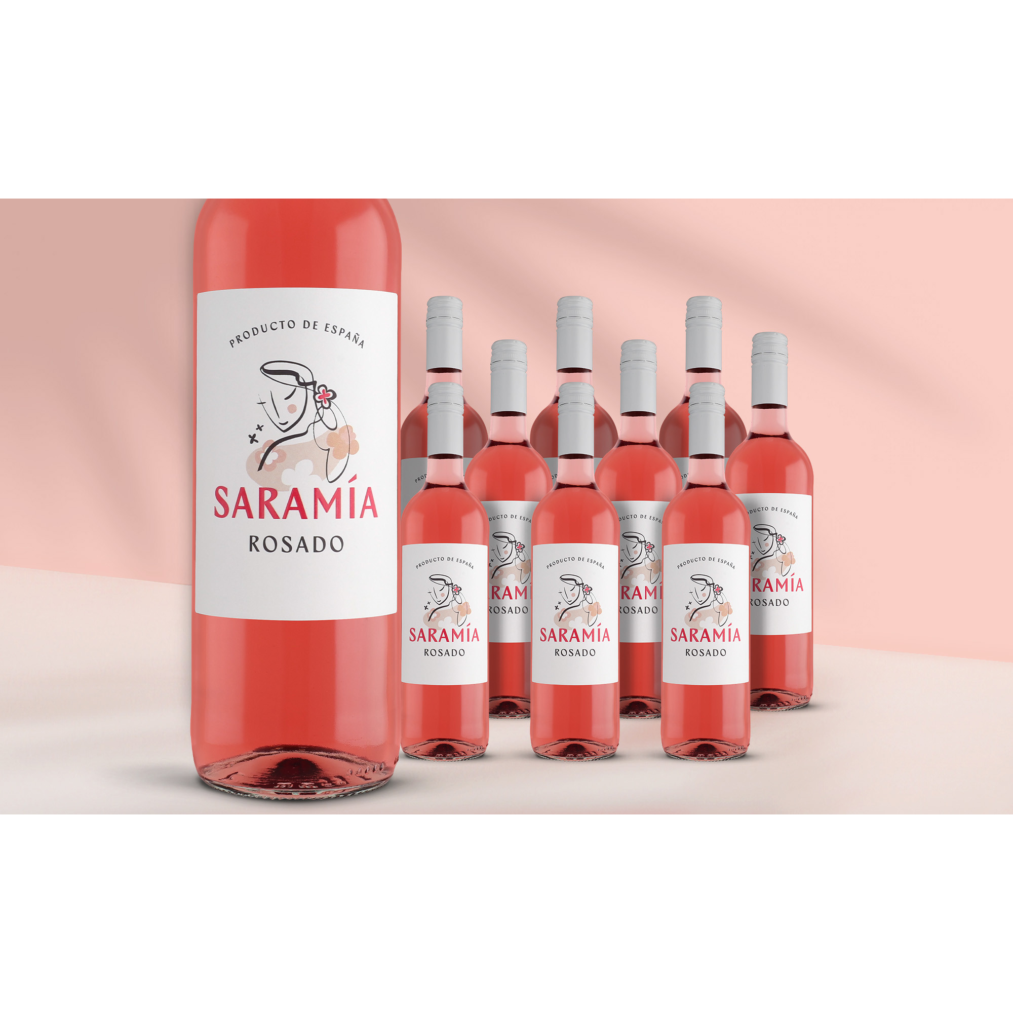 Saramia Rosado 2025 7 12.5% Vol. Weinpaket aus Spanien