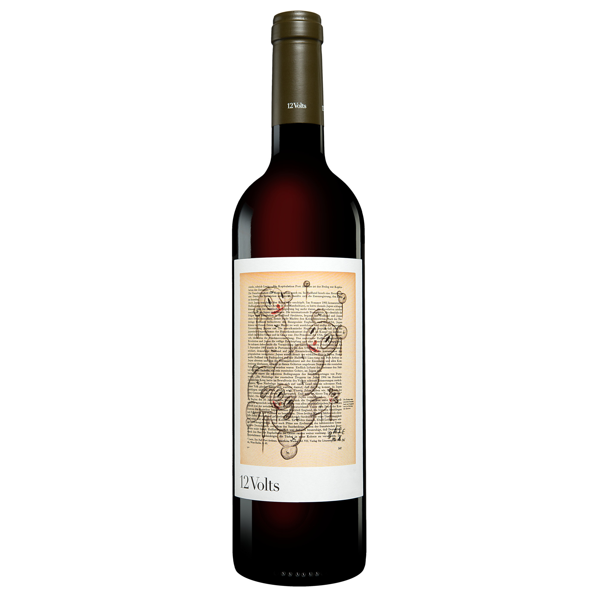 12 Volts 2023, Spanien, Rotwein, Trocken, 0.75L