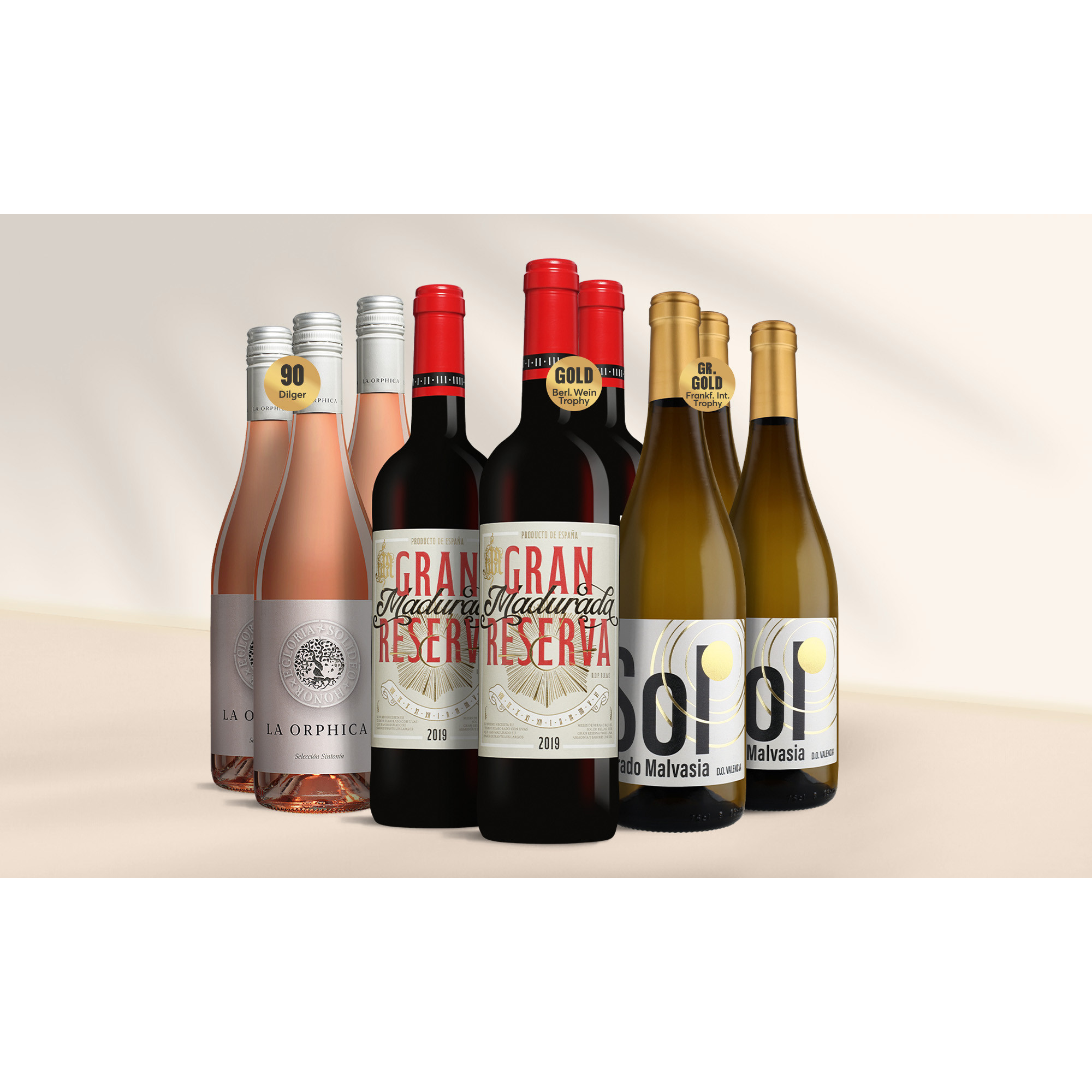 VINOS Wein-Angebote - September-Genießer-Paket 6.75L Weinpaket aus Spanien