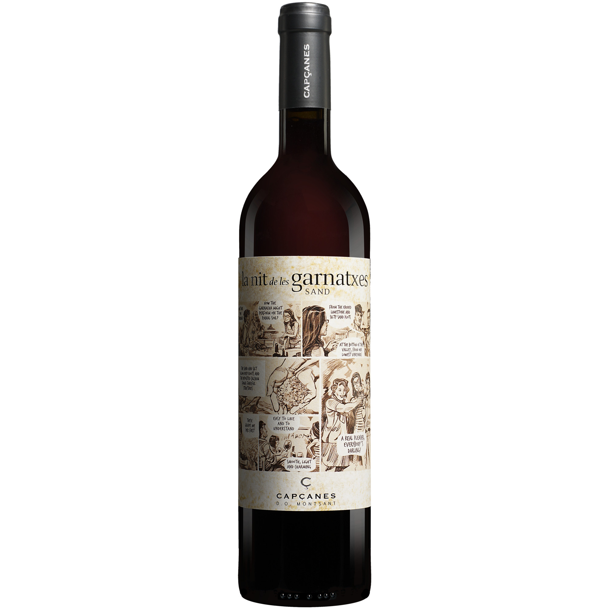 Capçanes »La nit de les garnatxes Panal« 2024 0 14% Vol. Rotwein Trocken aus Spanien
