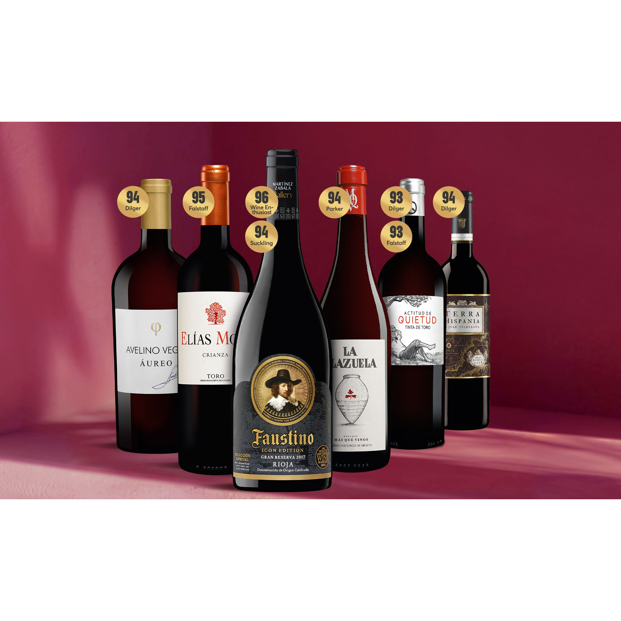 VINOS Wein-Angebote - Punkte-Paket 4.5L Weinpaket aus Spanien