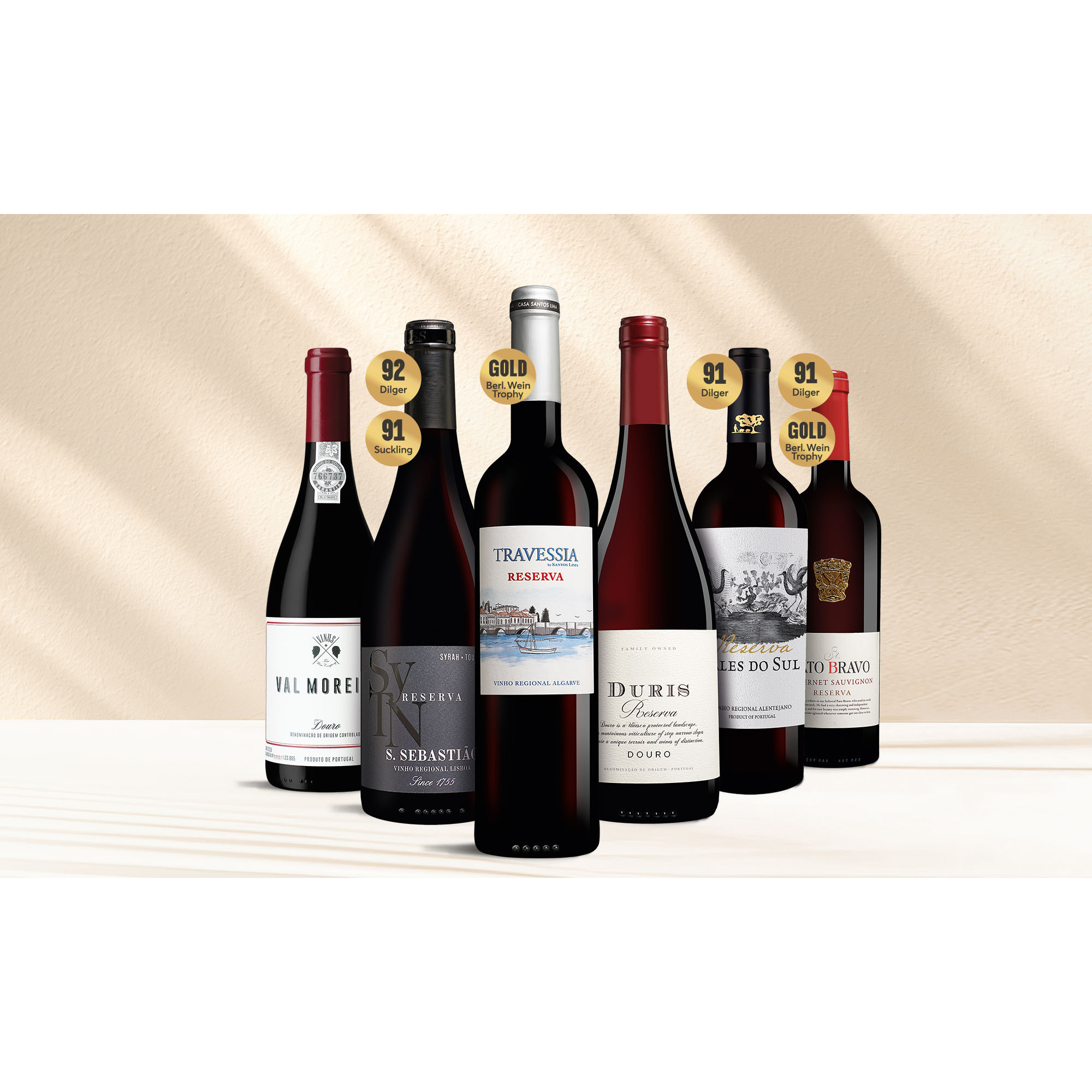 VINOS Wein-Angebote - Portugal-Entdecker-Paket 3.75L Weinpaket aus Spanien