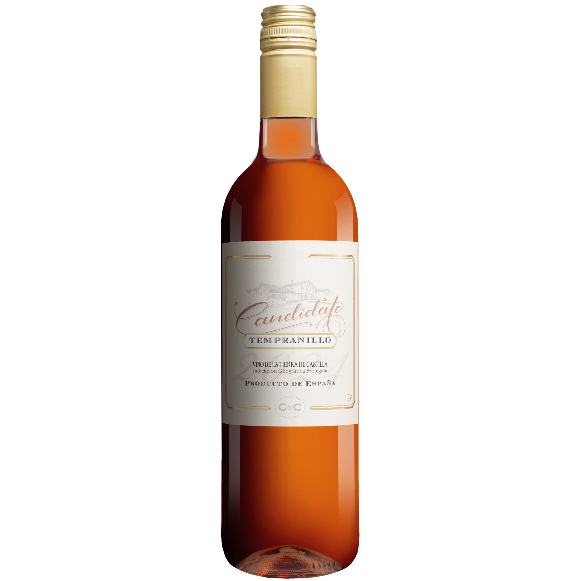 Candidato Rosado 2025 0 12% Vol. Roséwein Trocken aus Spanien