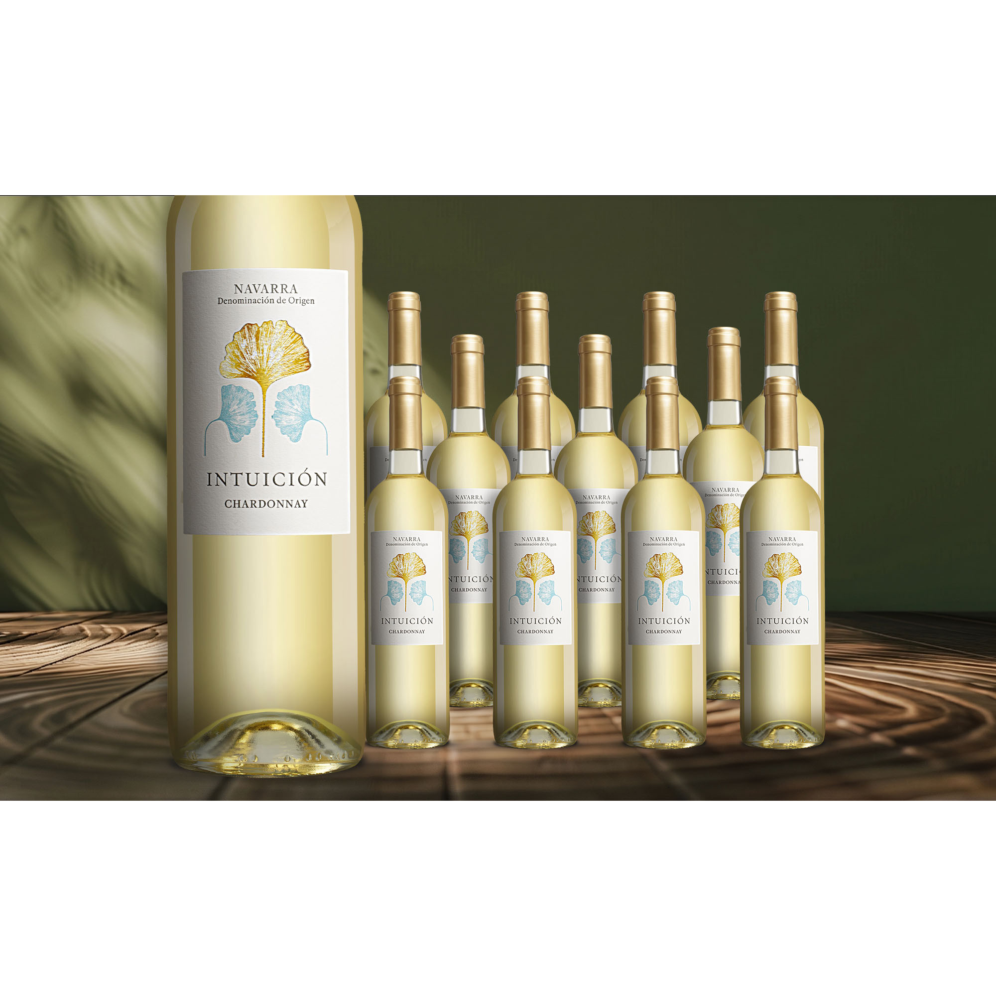 Intuición Chardonnay 2025 13% Vol. Weinpaket aus Spanien