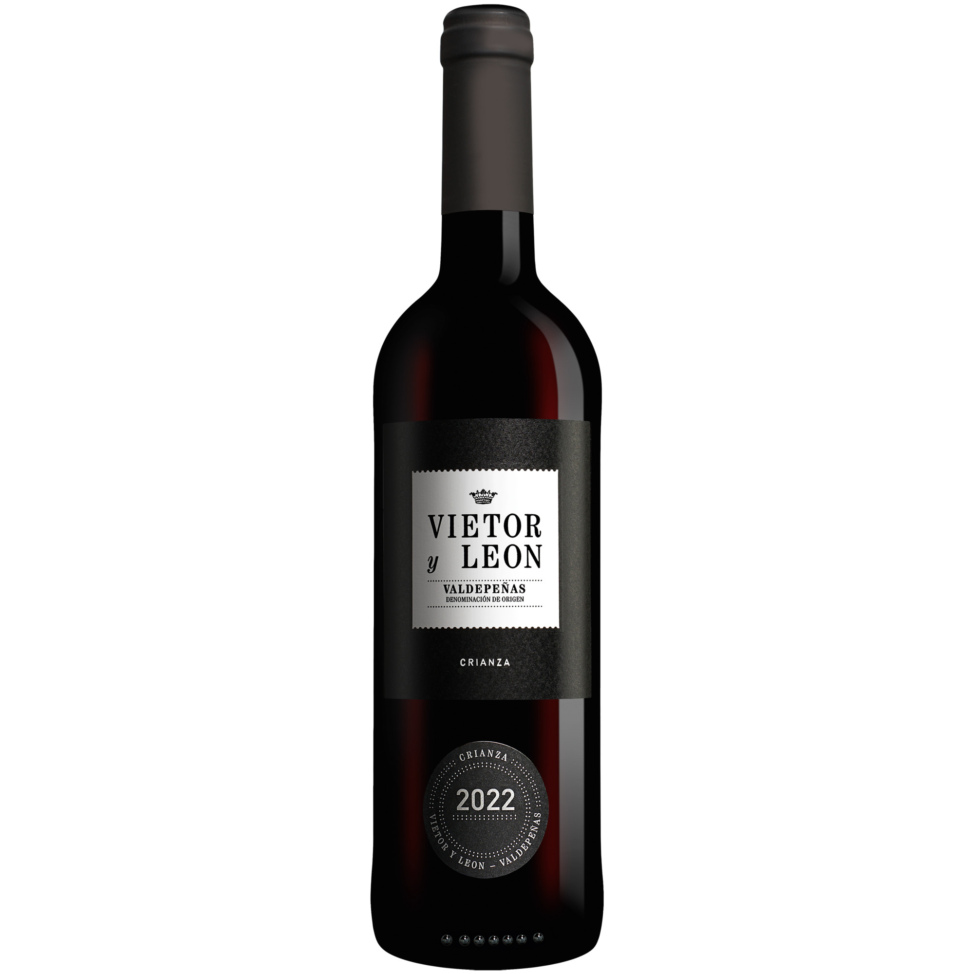 Vietor y Leon Crianza 2022 0 13% Vol. Rotwein Trocken aus Spanien