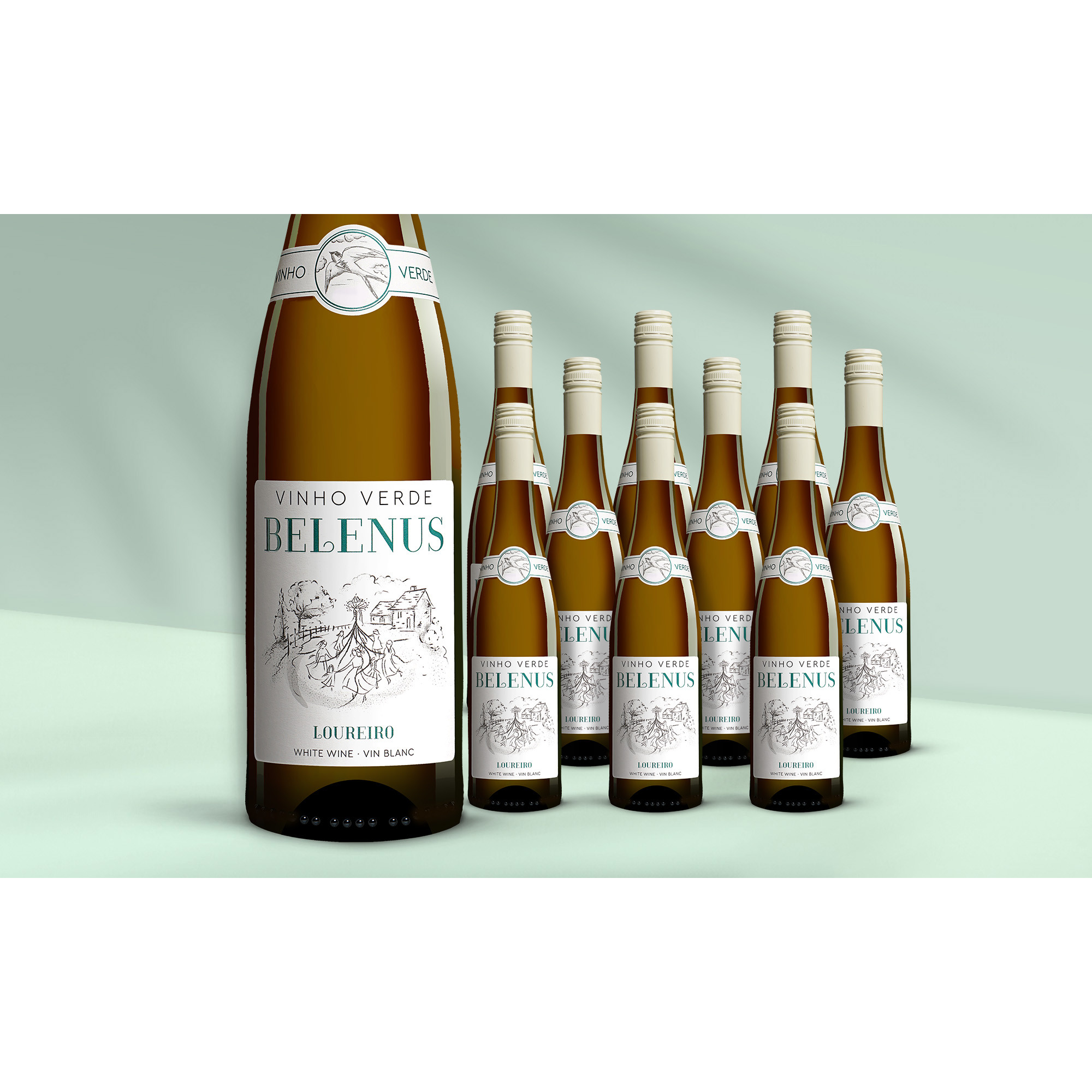 VINOS Wein-Angebote - Belenus Loureiro 2025 7.5L 11% Vol. Weinpaket aus Spanien