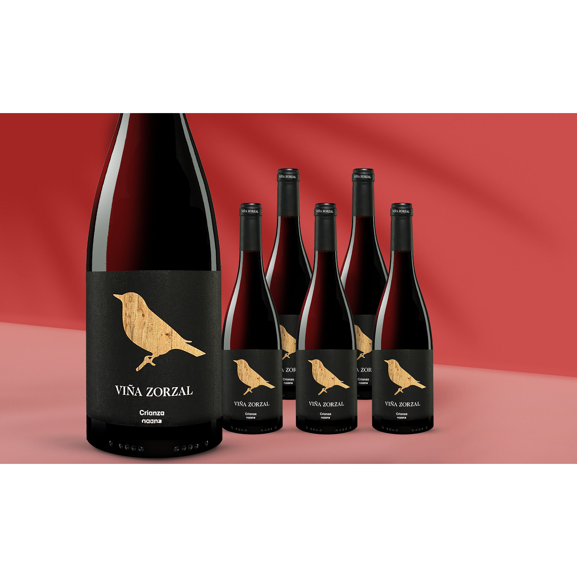Viña Zorzal Crianza 2021 4 13.5% Vol. Weinpaket aus Spanien