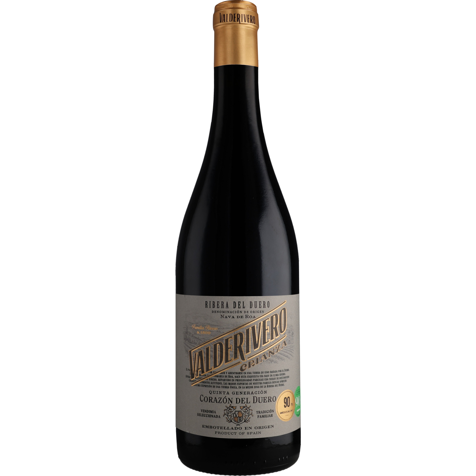 Valderivero Crianza 2022 0 14.5% Vol. Rotwein aus Spanien