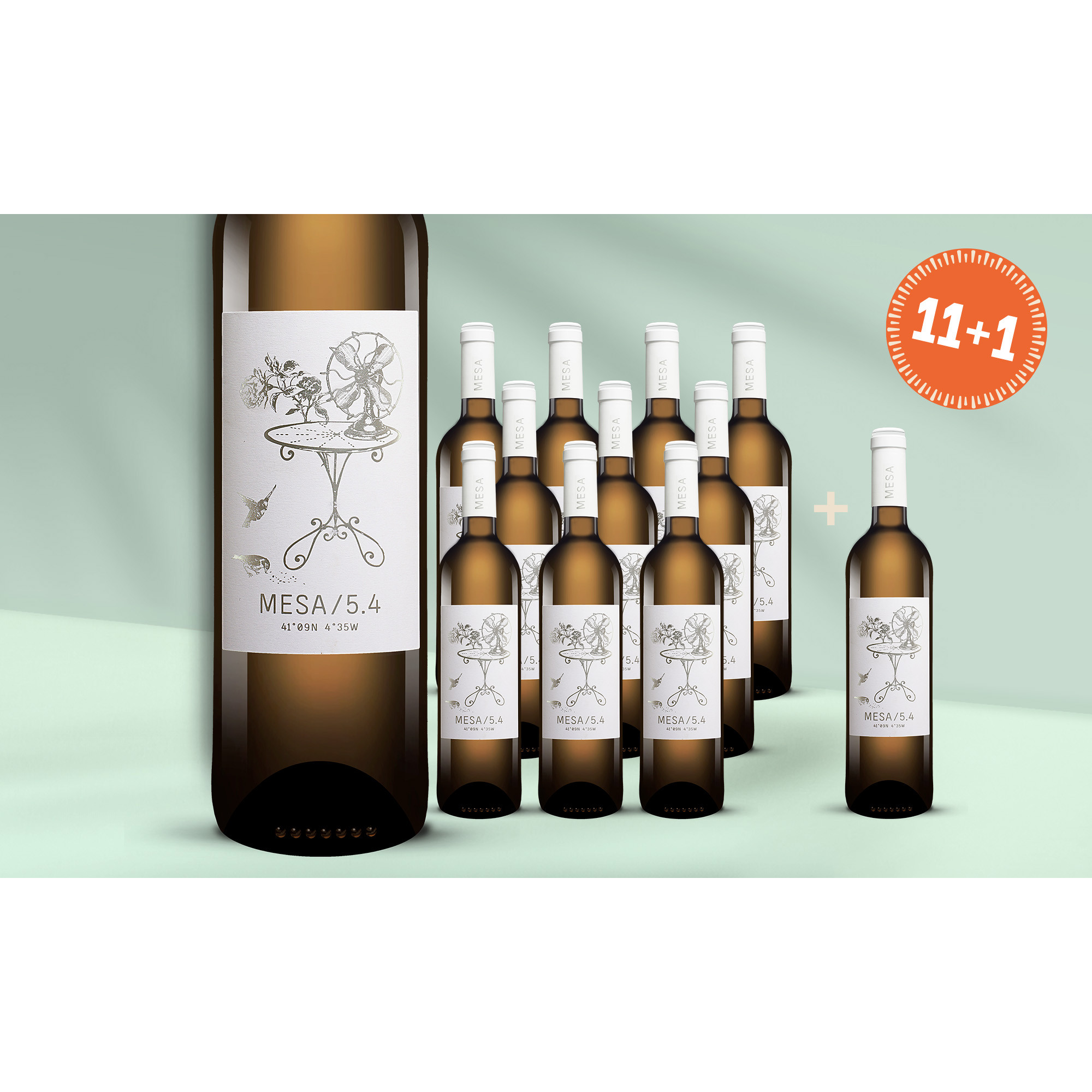 MESA/5.4 Blanco 12.5% Vol. Weinpaket aus Spanien