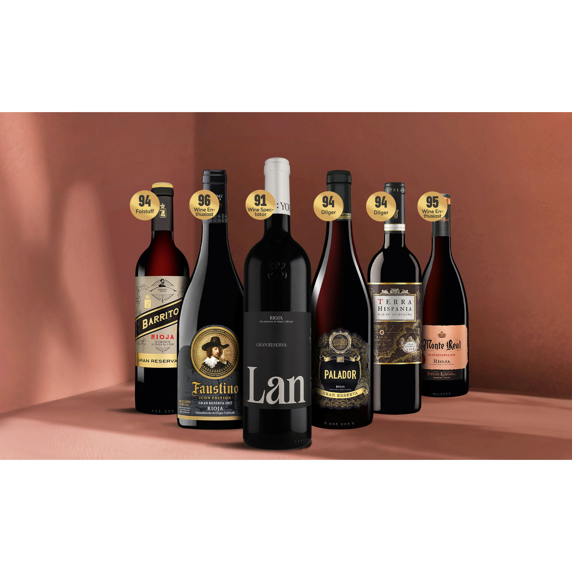 Gran-Reserva-Paket 4 Weinpaket aus Spanien