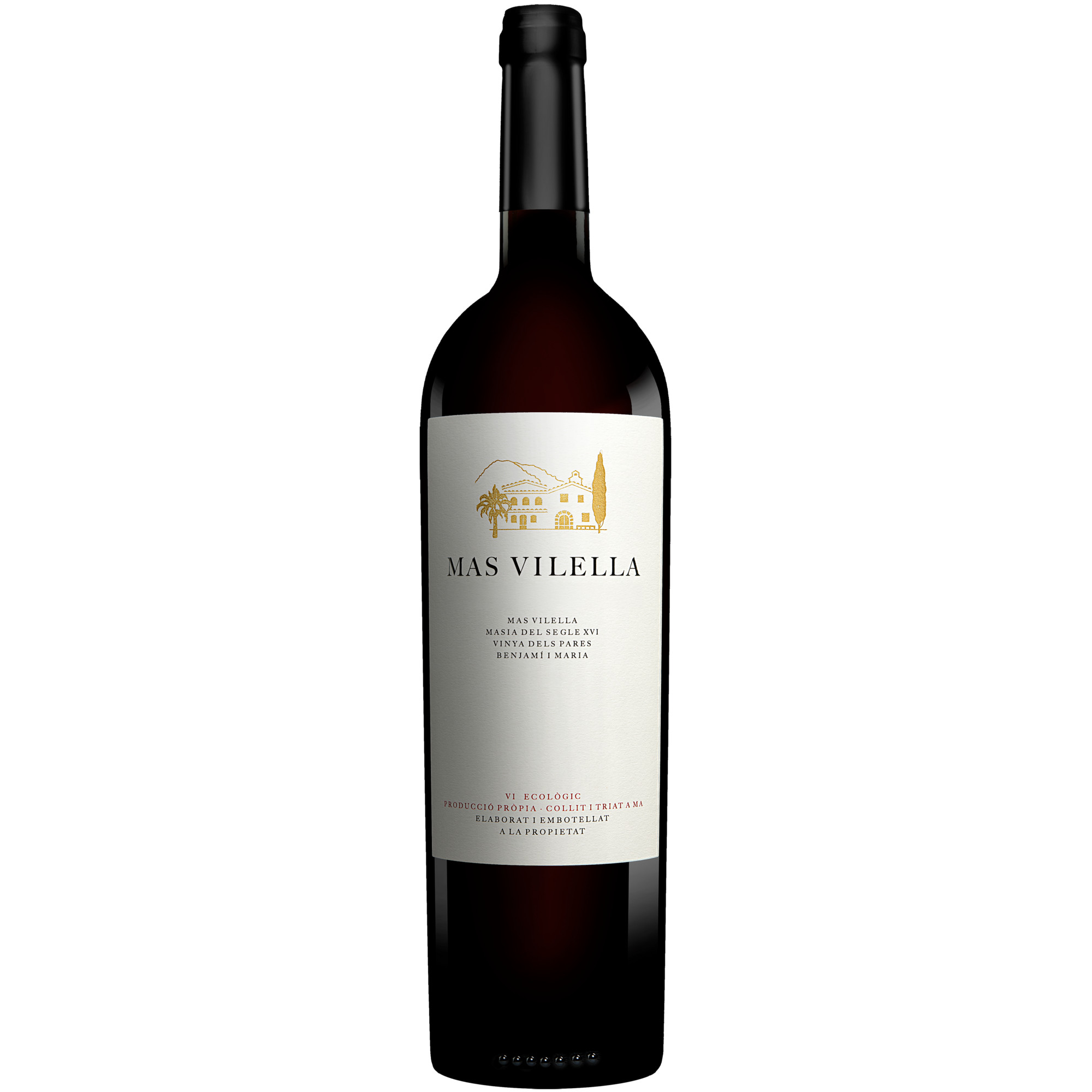 Mas Vilella Negre 2024 0 14.5% Vol. Rotwein Trocken aus Spanien