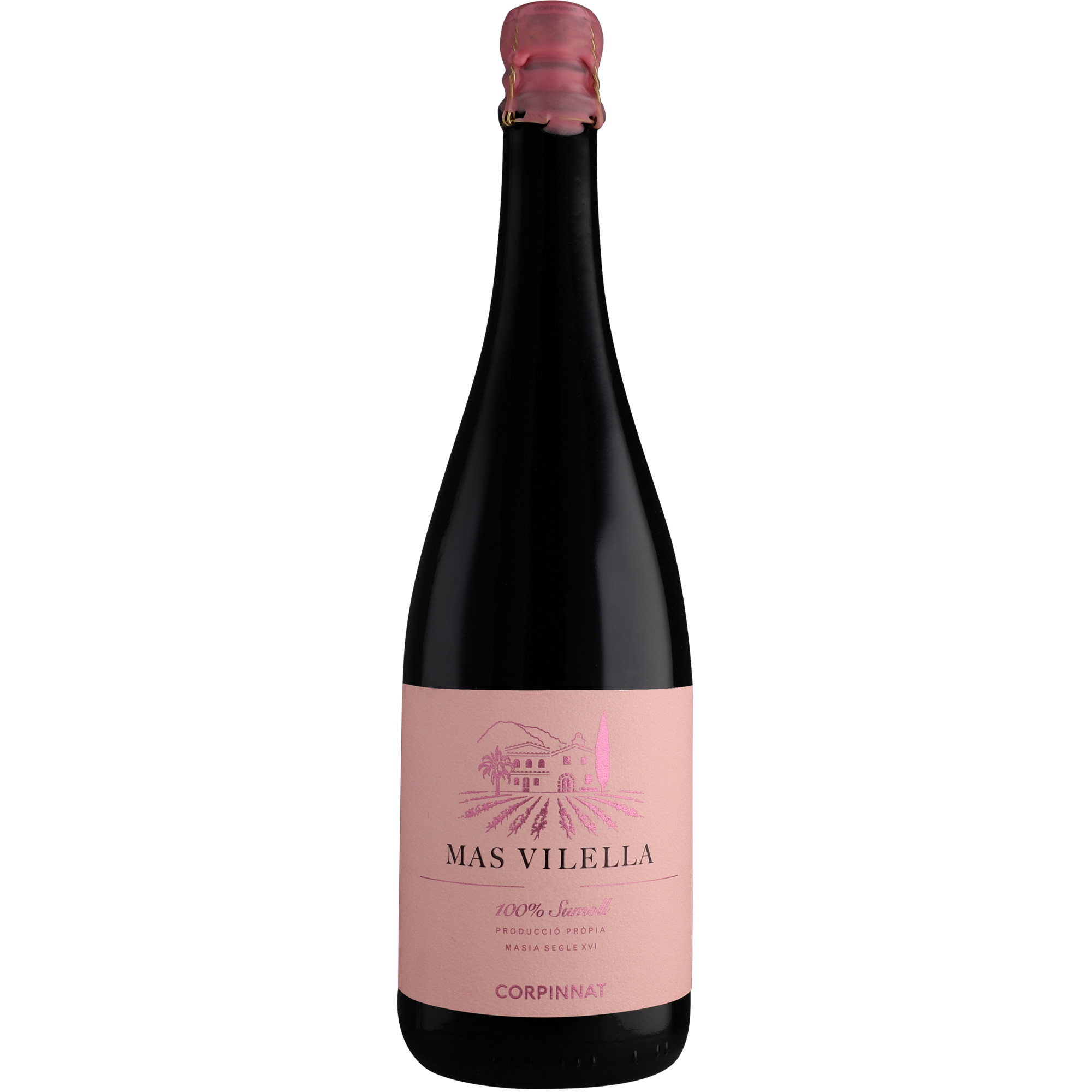 Mas Vilella Corpinnat Rosé Brut Nature 2024 0.75L 12% Vol. Sehr Trocken aus Spanien
