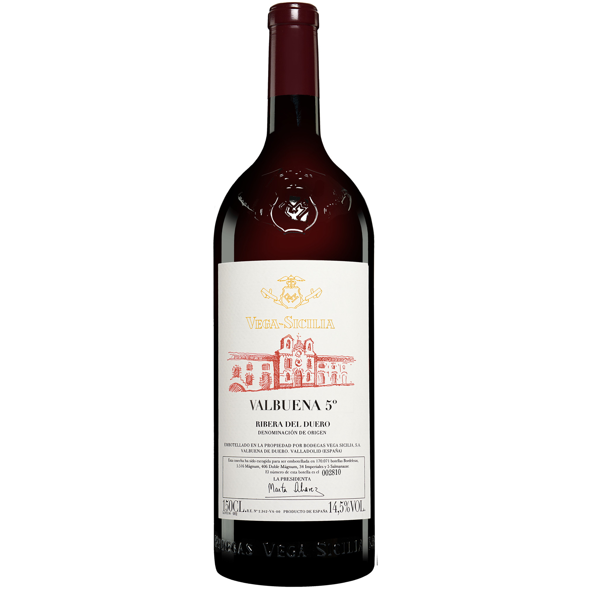 VINOS Wein-Angebote - Vega Sicilia »Valbuena« 5° Año Reserva 2021 1.5L 14% Vol. Rotwein Trocken aus Spanien
