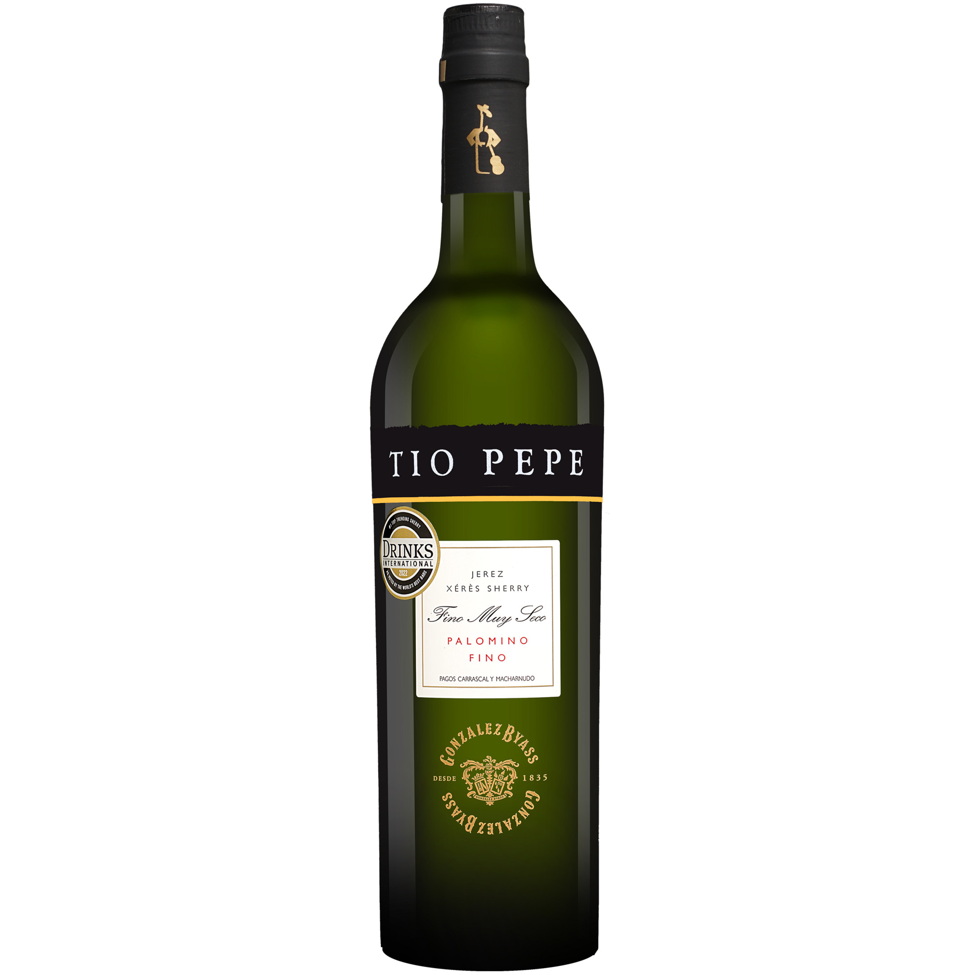 Image of González Byass Tío Pepe Sherry Palomino Fino 0,75l