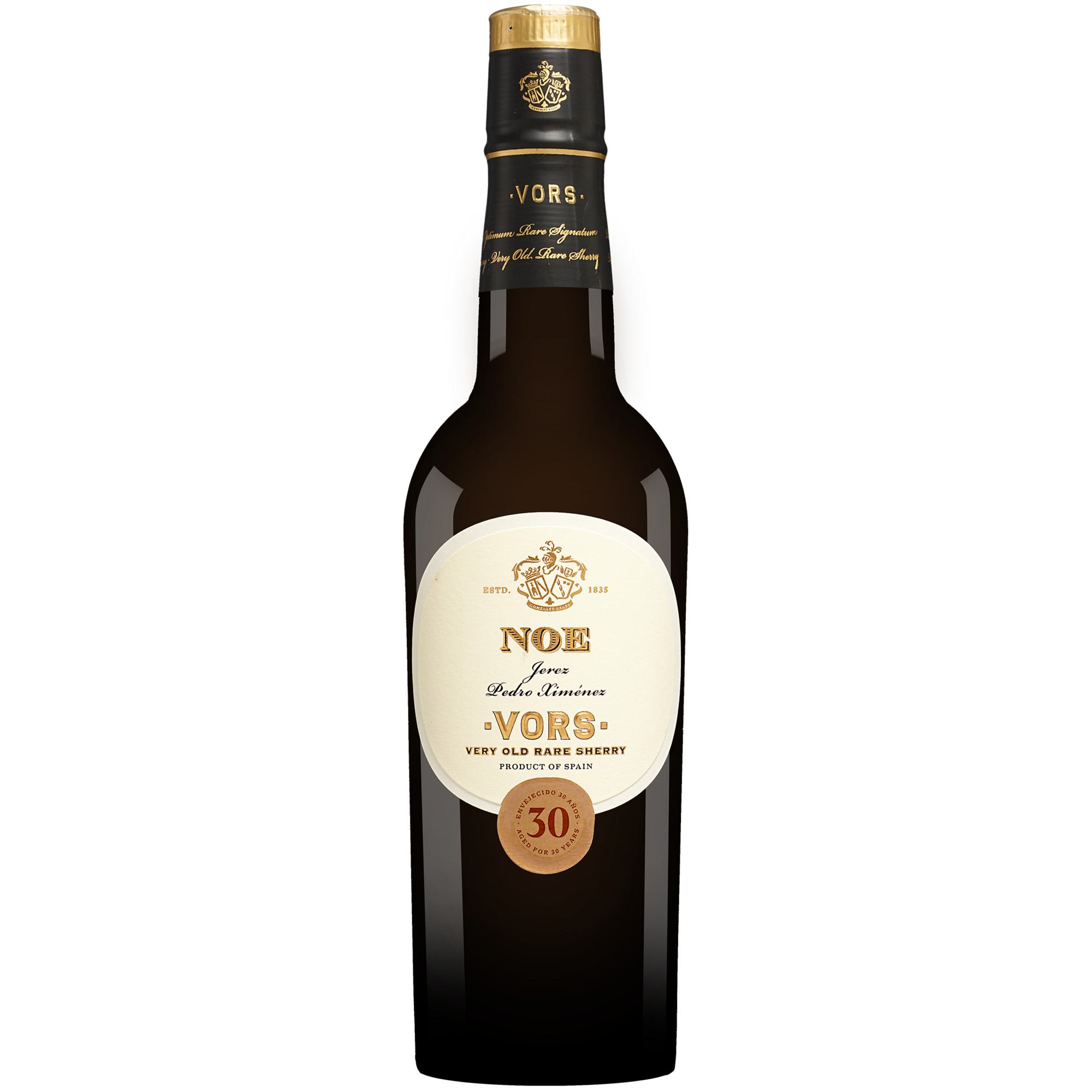 González Byass V.O.R.S. 30 Años Pedro Ximénez »Noé« - 0,375 L  0.375L 15.5% Vol. Sehr Süß aus Spanien