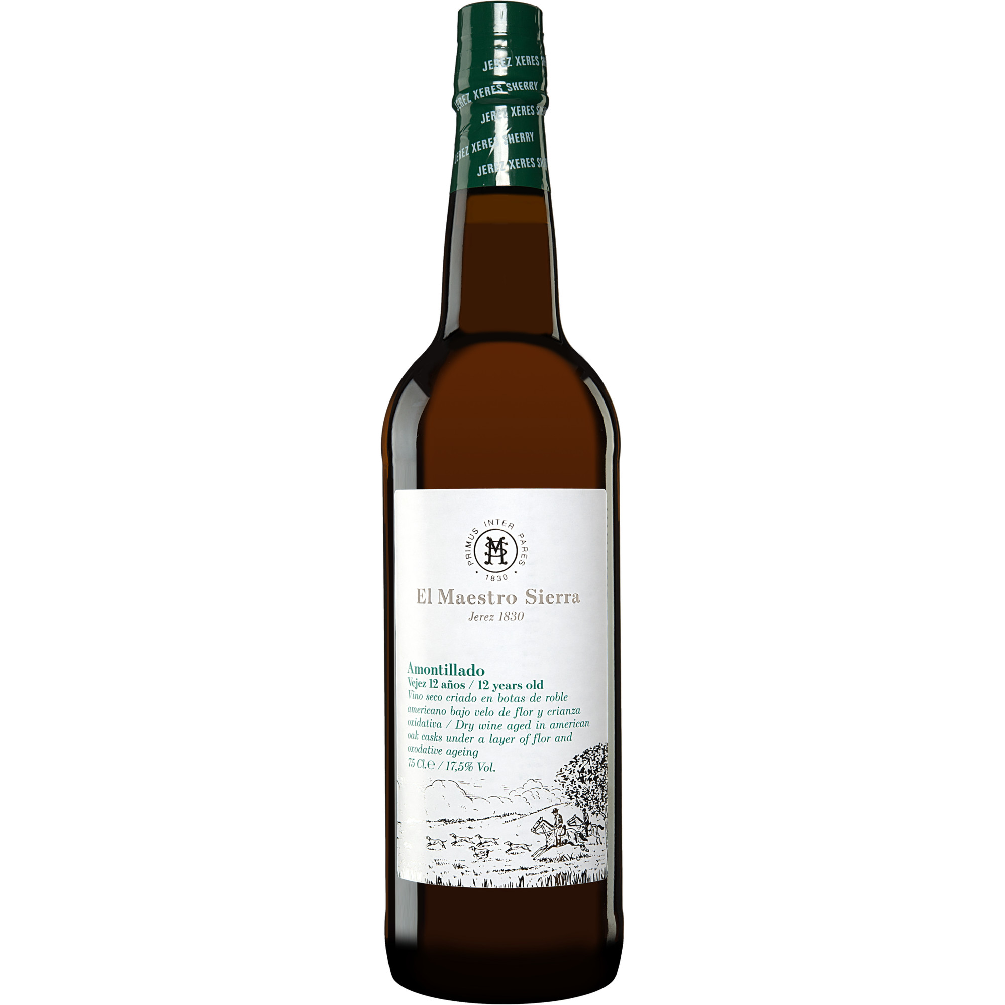 Image of El Maestro Sierra Amontillado Seco »12 Años« 0.75L 17.5% Vol. Trocken aus Spanien