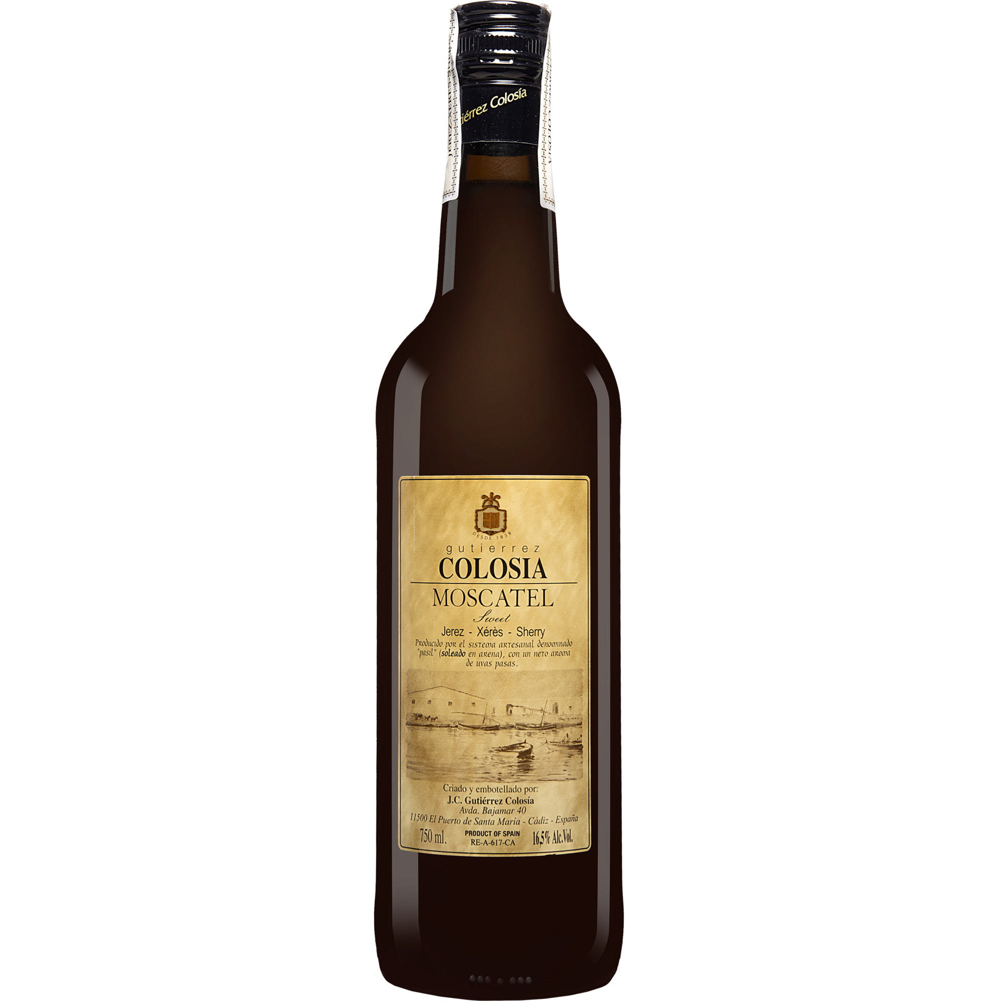 Image of Gutiérrez-Colosía Moscatel Sweet 0.75L 16.5% Vol. Süß aus Spanien