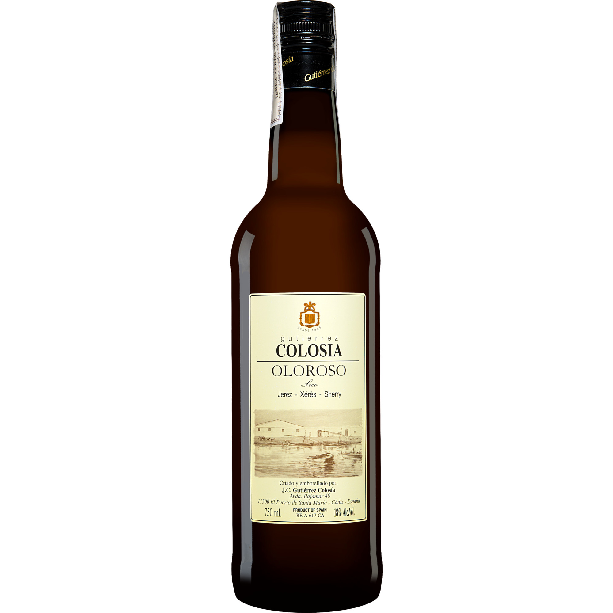 Gutiérrez-Colosía Oloroso  0.75L 18% Vol. Trocken aus Spanien