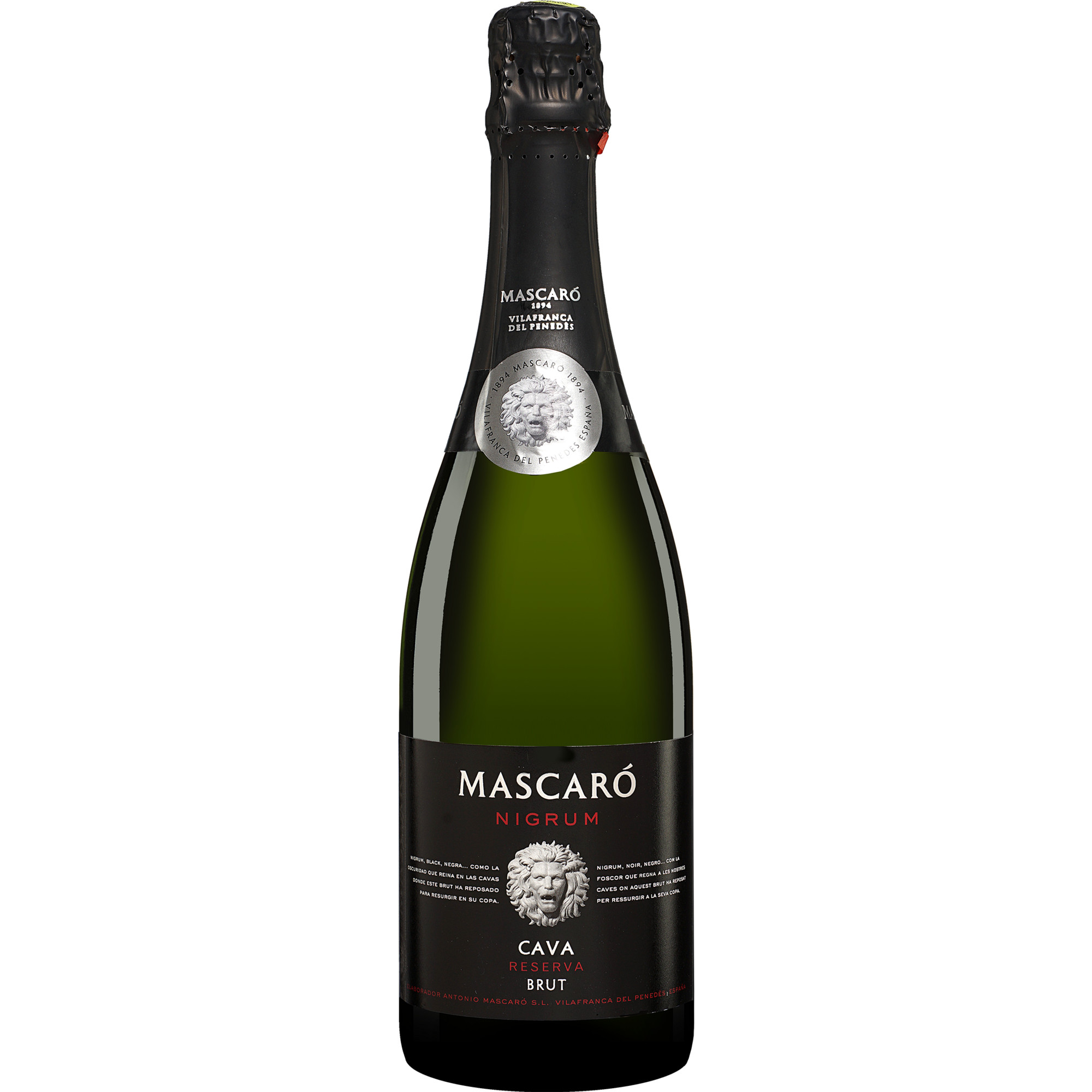 Image of Mascaró Cava »Nigrum« Brut 0.75L 12% Vol. Trocken aus Spanien