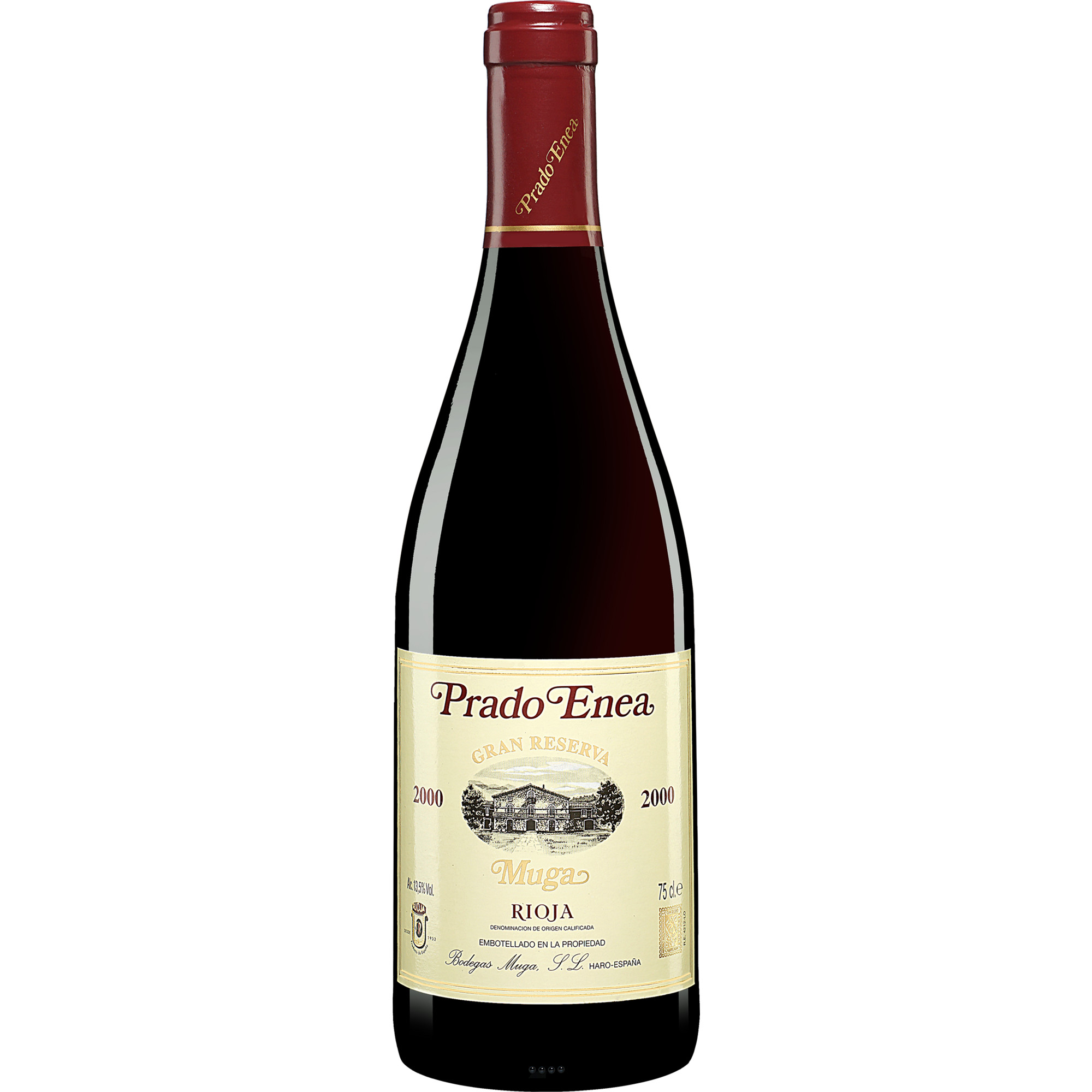 Image of Muga Prado Enea Gran Reserva 2000 0.75L 13.5% Vol. Rotwein Trocken aus Spanien