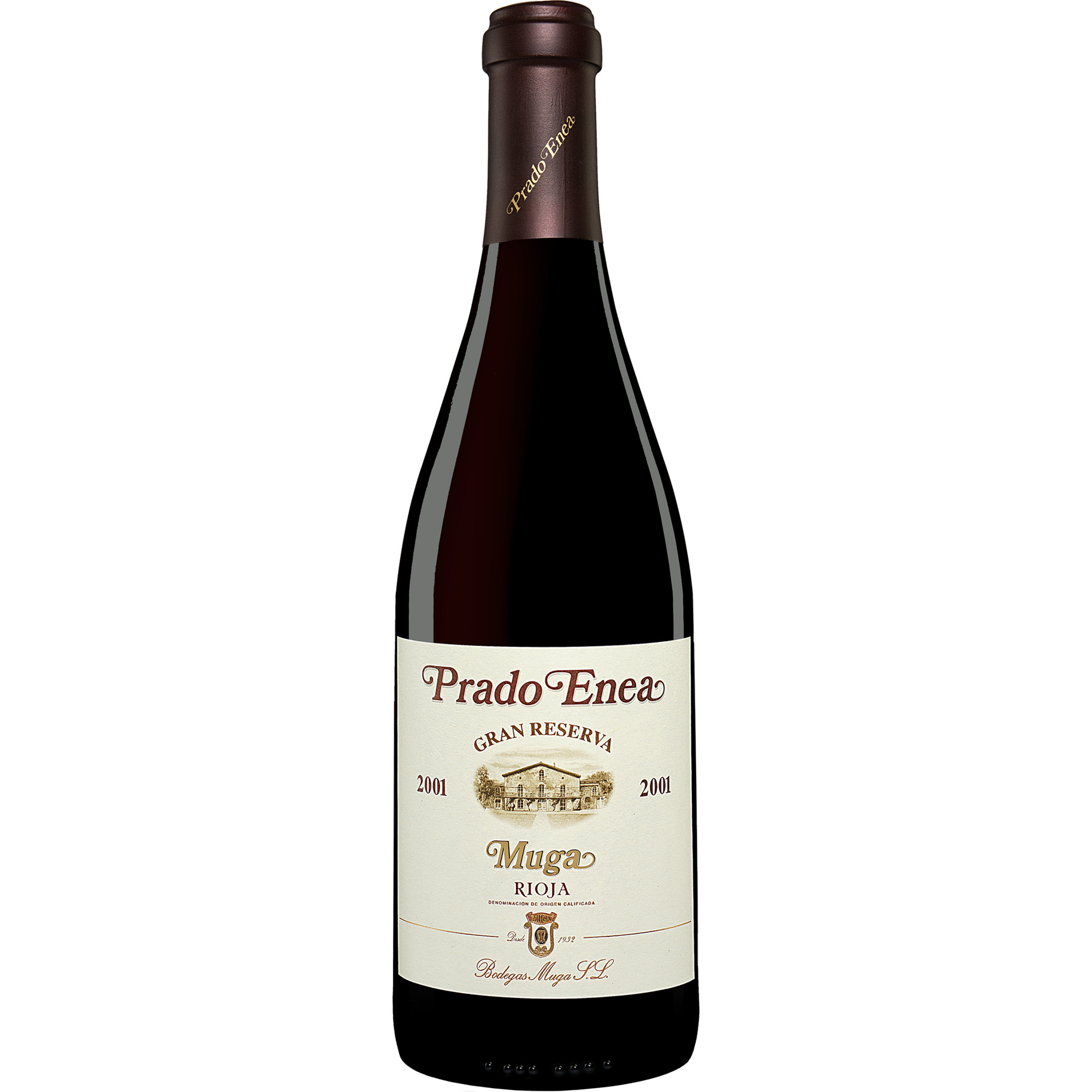 Image of Muga Prado Enea Gran Reserva 2001 0.75L 13.5% Vol. Rotwein Trocken aus Spanien